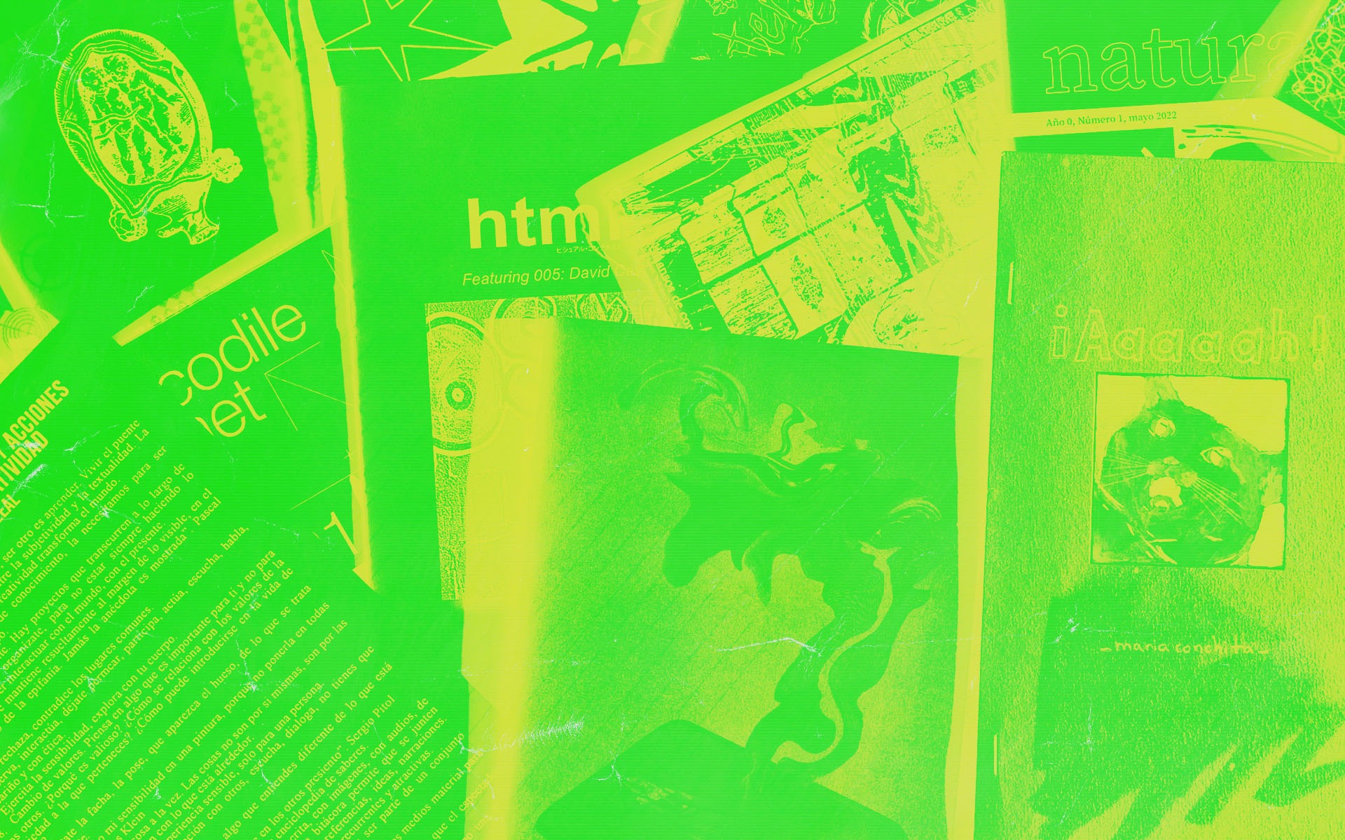 Ideas para zines